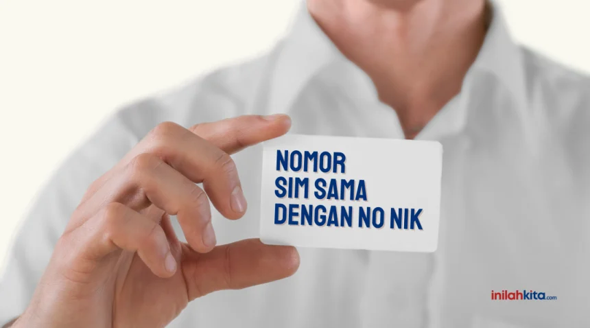 nomor sim sama dengan nomor nik