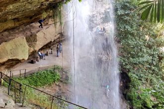 inilah air terjun reje ilang