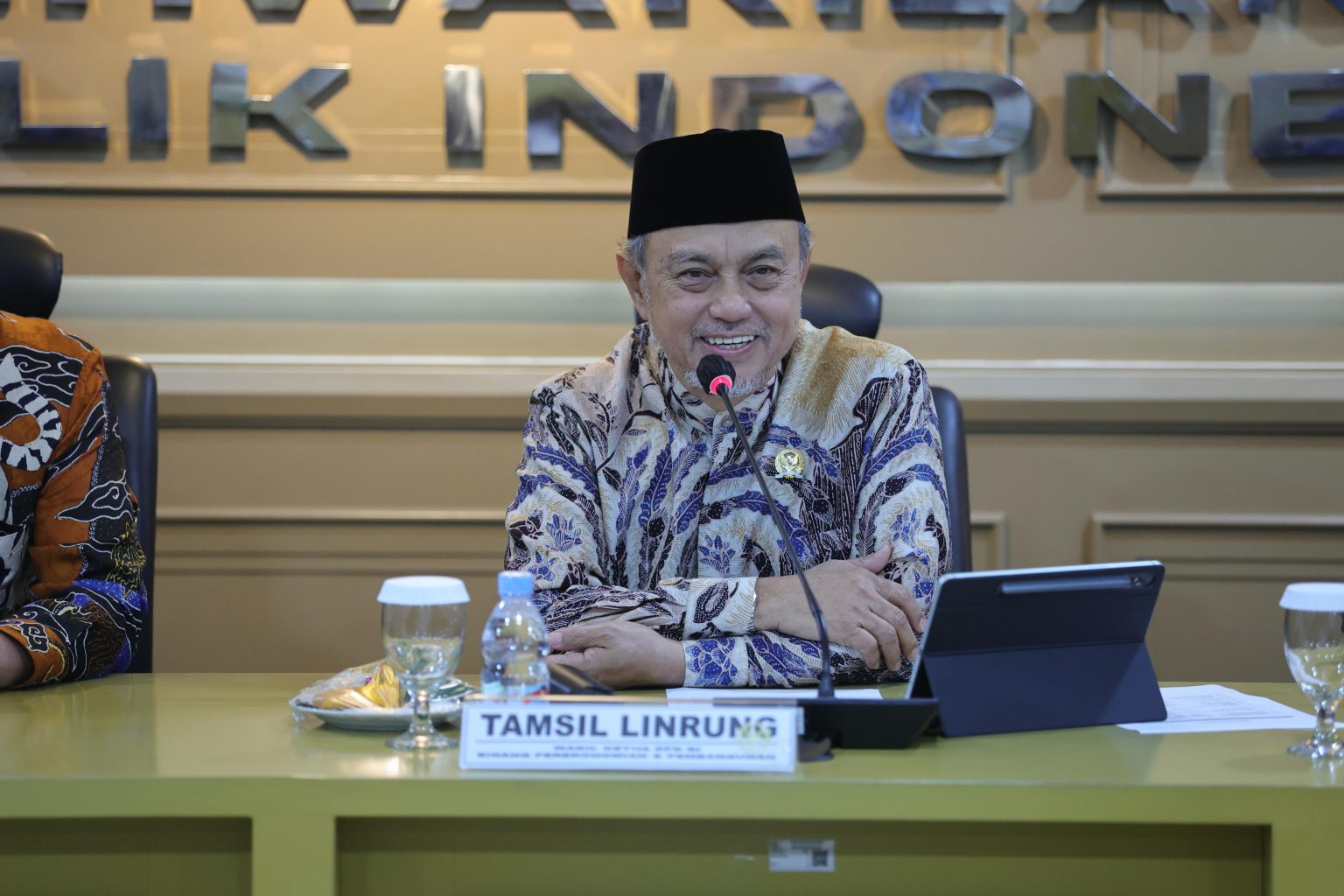 tamsil linrung wakil dpd