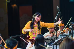 Dr. Nathania Karina bersama TRUST Orchestra tampil di The 11th World Orchestra Festival 2025 di Wina, Austria