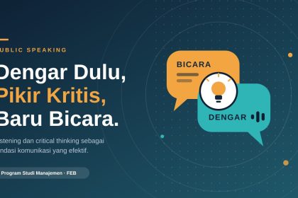 mendengar dan bicara